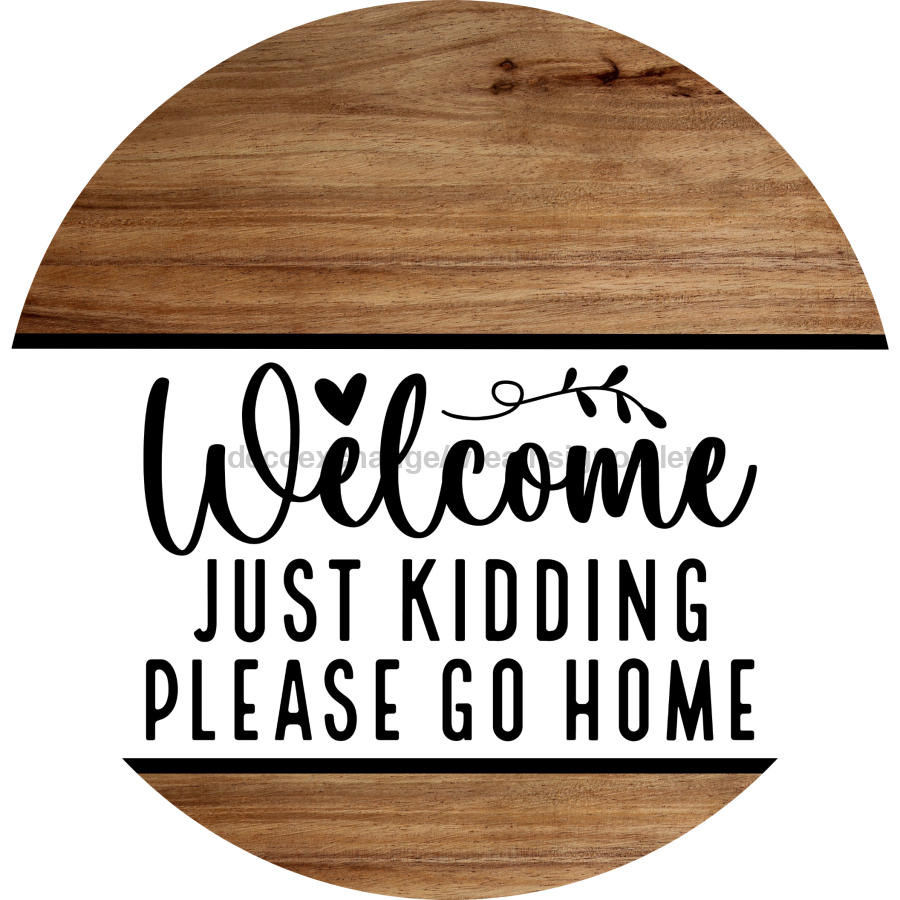 Funny Door 18" Wood Door Hanger - DCO-102808-DH