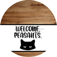 Thumbnail for Funny Door 18" Wood Door Hanger - DCO-102812-DH