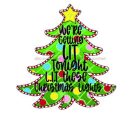 Thumbnail for Funny Sign, Christmas Tree Sign, Christmas Sign, wood sign, CR-W-063 - DecoExchange¬Æ