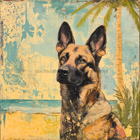 Thumbnail for German Shephard Sign, Dog Sign, DCO-13500, Sign For Wreath, 10x10