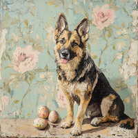 Thumbnail for German Shephard Sign, Dog Sign, DCO-13506, Sign For Wreath, 10x10