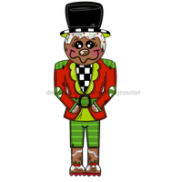 Thumbnail for Gingerbread Nut Cracker Door Hanger Mj-W-00079-Dh 22‚Äô Wood