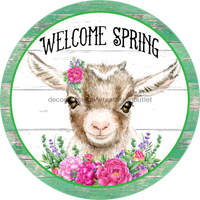 Thumbnail for Vinyl Decal, Goat Sign, Spring Sign, 10