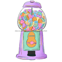 Thumbnail for Gumball Sign Wood Sign Door Hanger Decoe-W-482 22