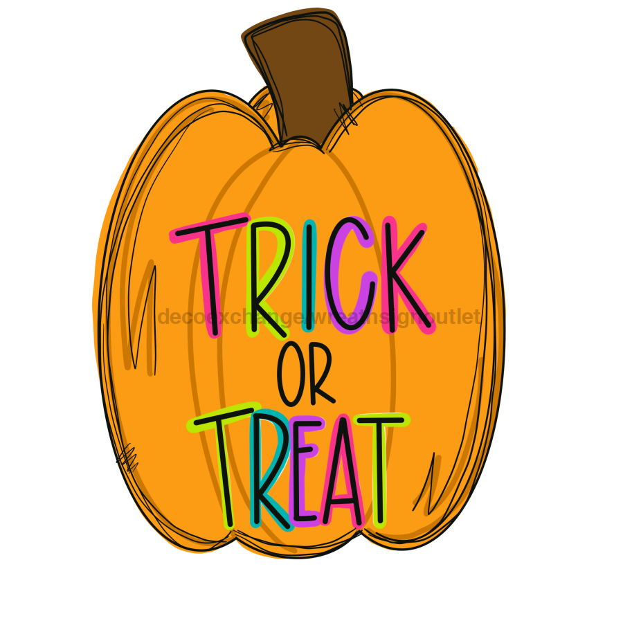 Halloween Pumpkin Door Hanger Mj-W-00045 22‚Äô Wood