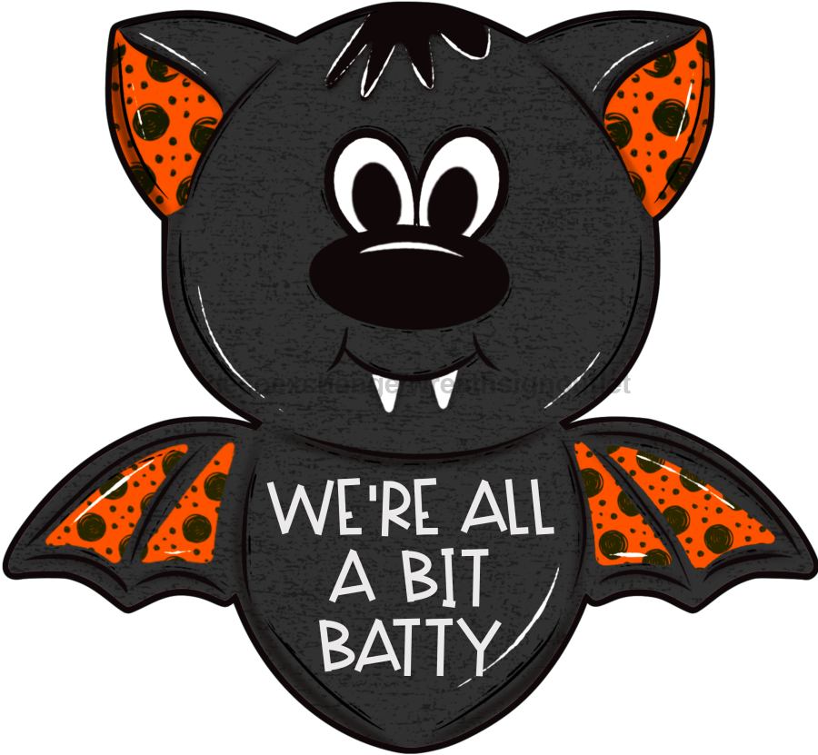 Halloween Black Boy Bat 22" Wood Door Hanger - DECOE-W-90091-DH