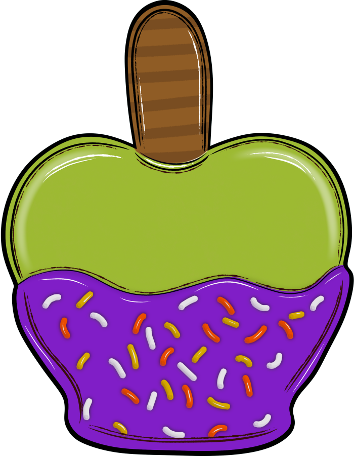 Halloween Candy Apple 22" Wood Door Hanger - DECOE-W-90079-DH