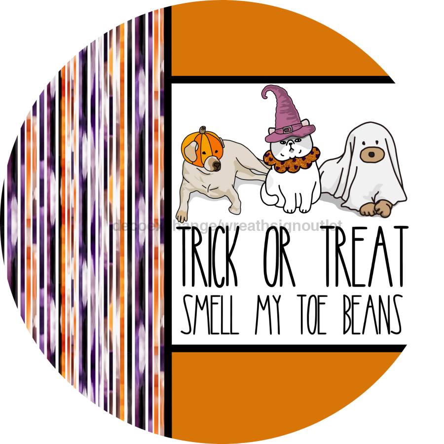 Halloween 18" Wood Door Hanger - DCO-102823-DH