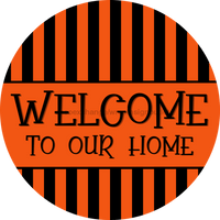 Thumbnail for Halloween Sign, Welcome To Our Home Sign, DCO-00557, Sign For Wreath, 10