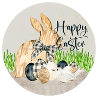 Thumbnail for Happy Easter Sign, Black and White Easter, VINYL-DECOE-4045, 10