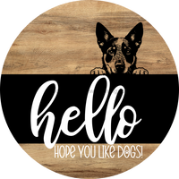 Thumbnail for Dog Door Hanger, Hello Brought Treats Door Hanger, DCO-01975-DH, 18