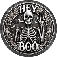 Thumbnail for hey boo halloween, DECOE-5292-D, Sign For Wreath, 10