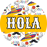 Thumbnail for Hola 18" Wood Door Hanger - DBJ-0012-DH