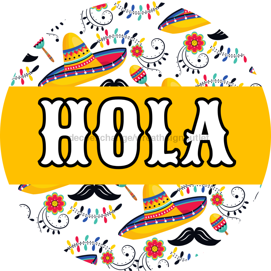 Hola 18" Wood Door Hanger - DBJ-0012-DH