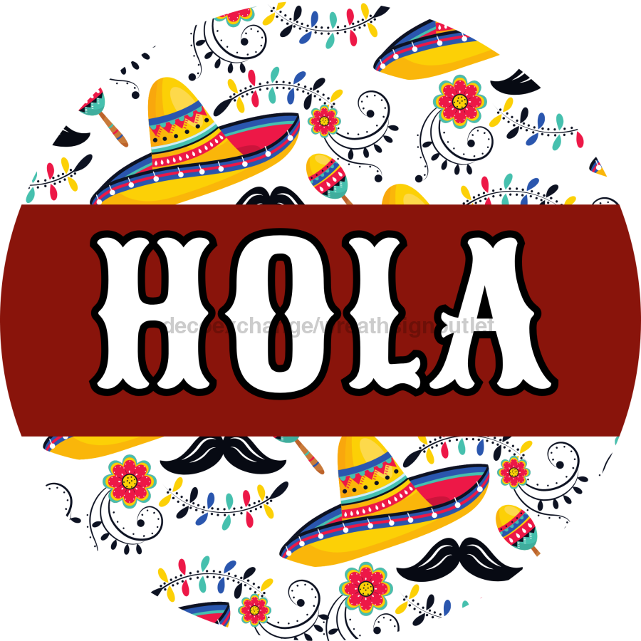 Hola 18" Wood Door Hanger - DBJ-0019-DH