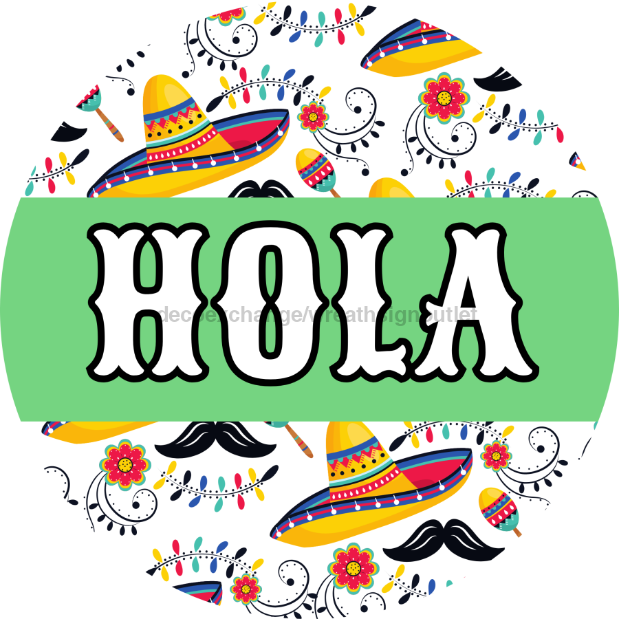 Hola 18" Wood Door Hanger - DBJ-0022-DH