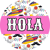 Thumbnail for Hola 18" Wood Door Hanger - DBJ-0023-DH