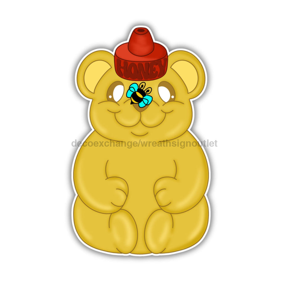 Honey Honey Bear 22" Door Hanger - CR-W-155-DH