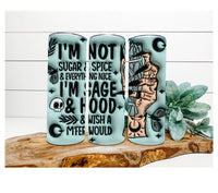 Thumbnail for Hood Vibes Tumbler, 20 oz Skinny Tumbler - DECOETUMBLER-349