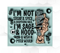 Thumbnail for Hood Vibes Tumbler, 20 oz Skinny Tumbler - DECOETUMBLER-349