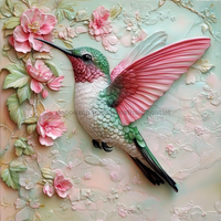 Thumbnail for Hummingbird Sign, DCO-13184, Sign For Wreath, 10x10