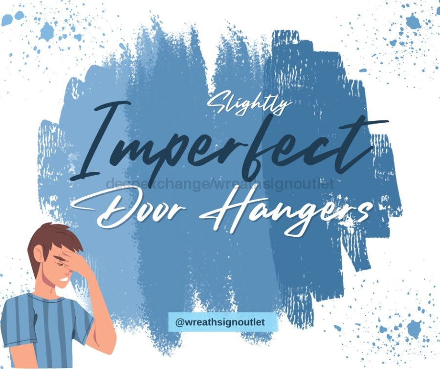 Imperfect 22 Cut Out Door Hanger