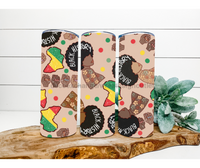 Thumbnail for Juneteenth, Black Pride, Black History Month 20 oz Skinny Tumbler - DECOETUMBLER-288