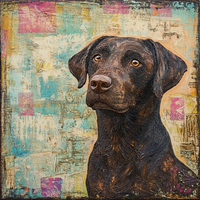 Thumbnail for Lab Sign, Dog Sign, DCO-13527, Sign For Wreath, 10x10