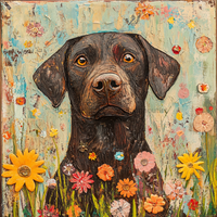 Thumbnail for Lab Sign, Dog Sign, DCO-13528, Sign For Wreath, 10x10