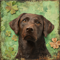 Thumbnail for Lab Sign, Dog Sign, DCO-13530, Sign For Wreath, 10x10