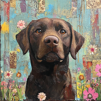 Thumbnail for Lab Sign, Dog Sign, DCO-13532, Sign For Wreath, 10x10