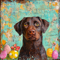 Thumbnail for Lab Sign, Dog Sign, DCO-13536, Sign For Wreath, 10x10