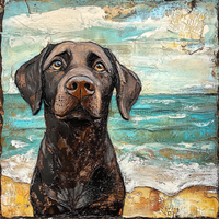 Thumbnail for Lab Sign, Dog Sign, DCO-13544, Sign For Wreath, 10x10