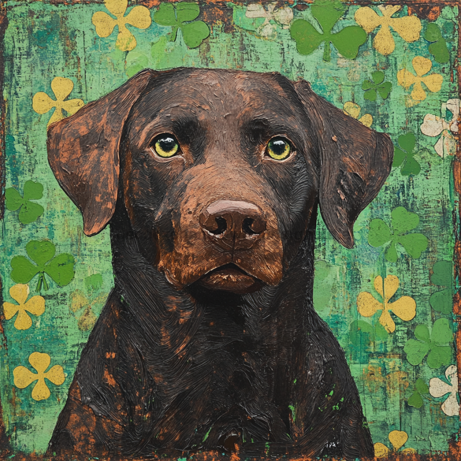 Lab Sign, Dog Sign, DCO-13559, Sign For Wreath, 10x10" Metal Sign