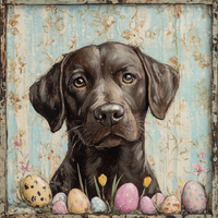 Thumbnail for Lab Sign, Dog Sign, DCO-13560, Sign For Wreath, 10x10