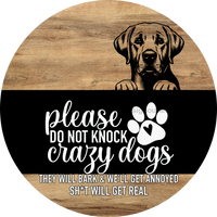 Thumbnail for Dog Door Hanger, Hello Brought Treats Door Hanger, DCO-01975-DH, 18