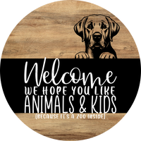 Thumbnail for Dog Door Hanger, Hello Brought Treats Door Hanger, DCO-01975-DH, 18