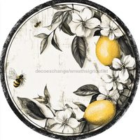 Thumbnail for Lemon Sign, Everyday Sign, DCO-13046, Sign For Wreath, 10