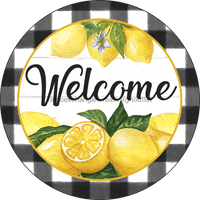 Thumbnail for Vinyl Decal, Lemon Sign, Welcome Sign, 10