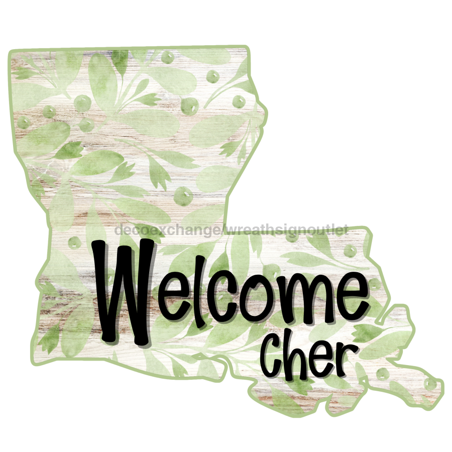 Louisiana 22" Wood Door Hanger - DECOE-W-903471-DH
