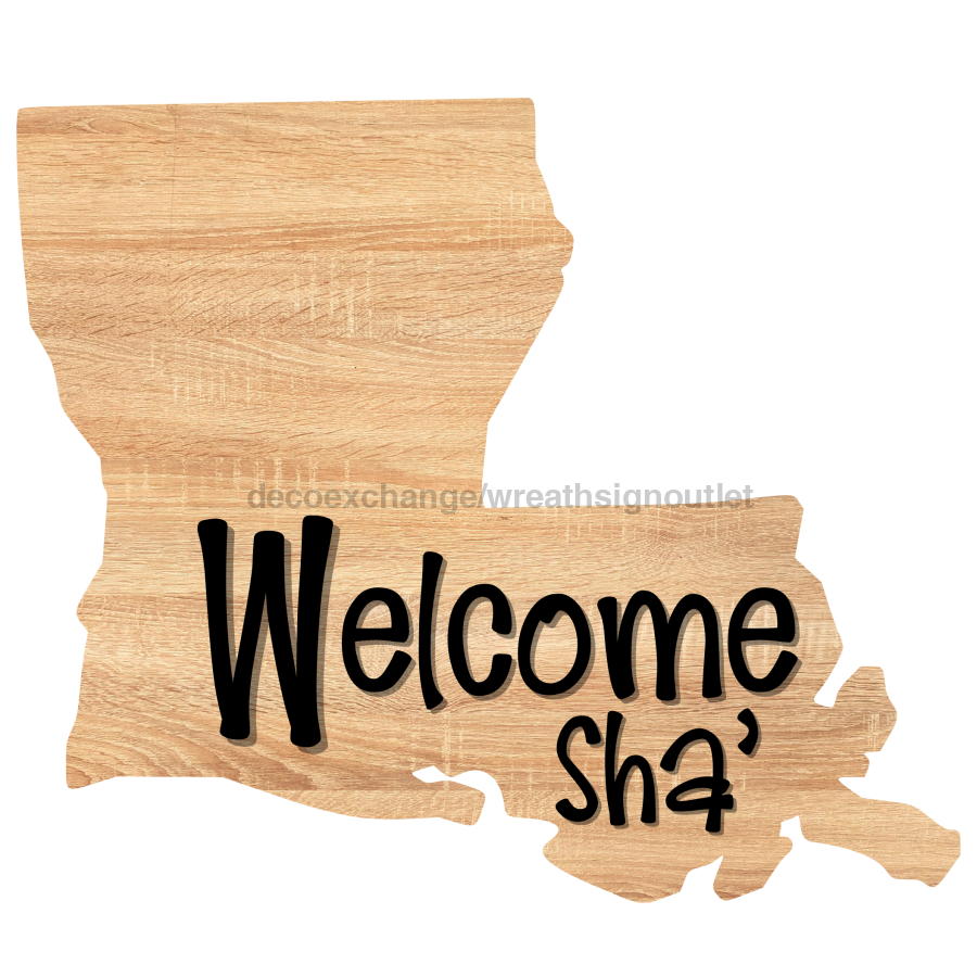 Louisiana 22" Wood Door Hanger - DECOE-W-903585-DH