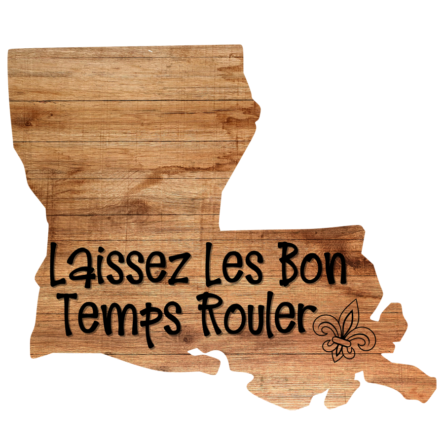 Louisiana 22" Wood Door Hanger - DECOE-W-903616-DH