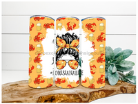 Thumbnail for Louisiana Life Tumbler, Crawfish Tumbler, 20 oz Skinny Tumbler - DECOETUMBLER-102