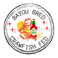 Thumbnail for Louisiana Crawfish 22" Wood Door Hanger - DECOE-W-0126-DH