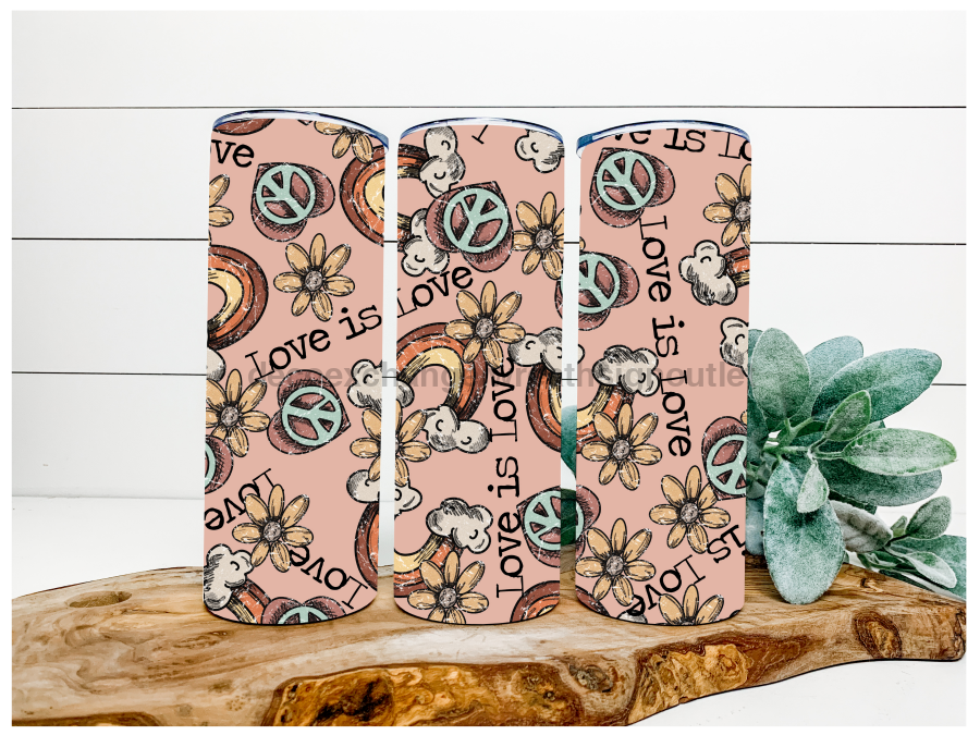 Love is Love 20 oz Skinny Tumbler - DECOETUMBLER-054