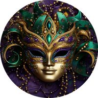 Thumbnail for Mardi Gras, MB-00007, Sign For Wreath, 10