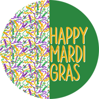 Thumbnail for Mardi Gras Sign, Happy Mardi Gras, DECOE-4021, 10