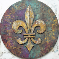 Thumbnail for Mardi Gras Sign, Top Hat Sign, DCO-13133, Sign For Wreath, 10
