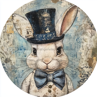 Thumbnail for Nautical Sign, Easter, Bunny Sign, DCO-02618, Sign For Wreath, 10