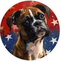 Thumbnail for Patriotic Boxer, MB-00009, Sign For Wreath, 10